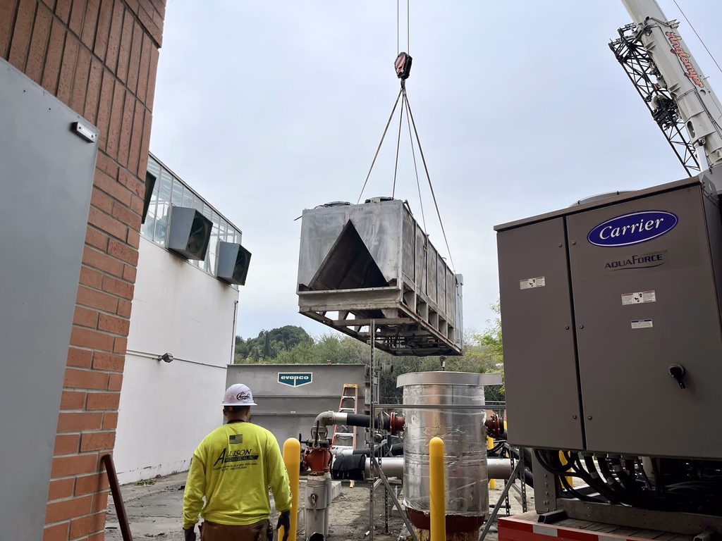 USDA US Salinity Lab chiller plant replacement — federal HVAC contract, Riverside CA