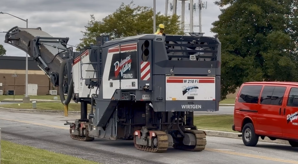 Purple Heart Drive pavement repairs — U.S. Air Force federal paving contract, Dover Air Force Base DE
