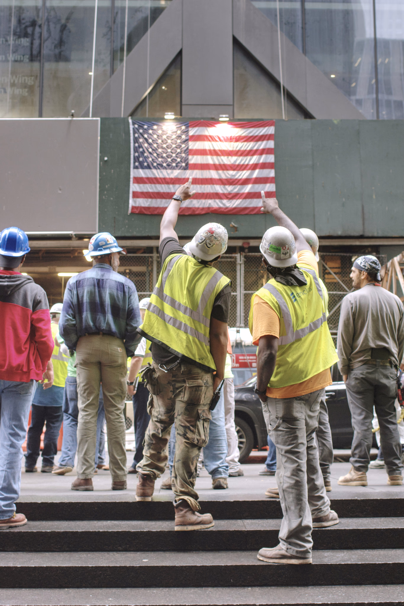 Grainger team on a federal project site